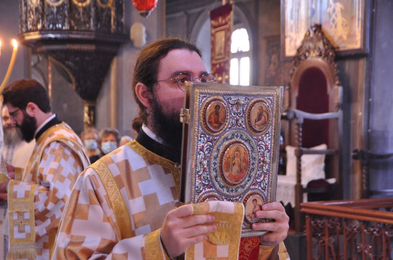 Χειροτονία διακόνου στήν Μητρόπολή μας